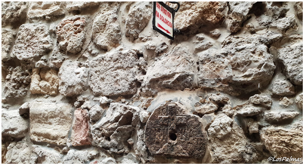 8ª estación via dolorosa jerusalen gerusalemme jerusalem