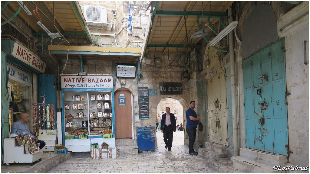 via dolorosa ciudad vieja jerusalén  - jerusalem - gerusalemme
