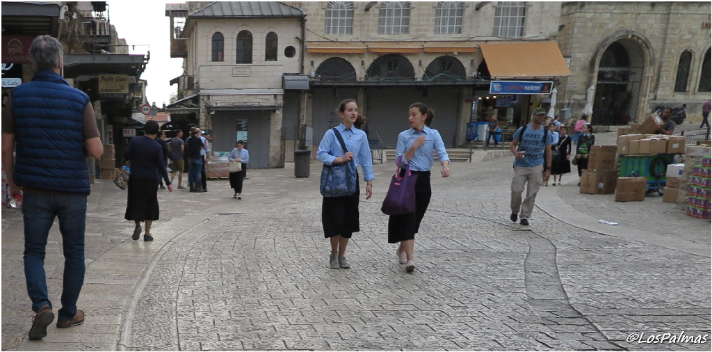jaffa entrada a la ciudad vieja jerusalen - jerusalem - gerusalemme