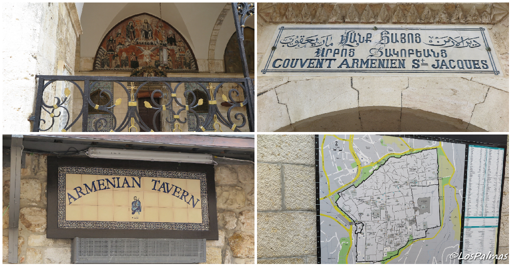 barrio armenio ciudad vieja jerusalén  - jerusalem - gerusalemme