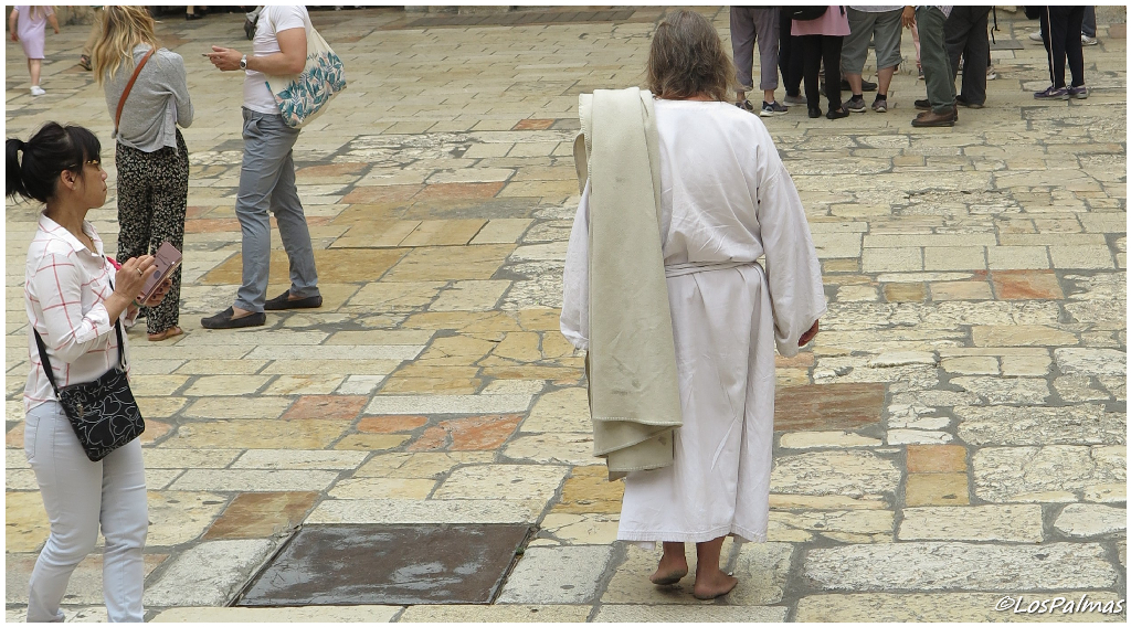 via dolorosa ciudad vieja jerusalén  - jerusalem - gerusalemme penitencia