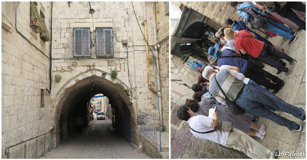 via dolorosa ciudad vieja jerusalén  - jerusalem - gerusalemme