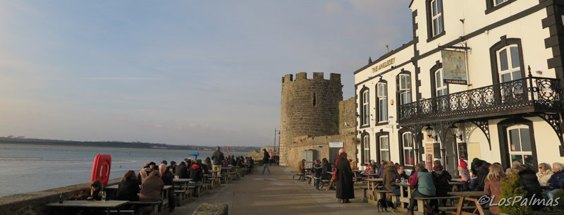 Pub anglesey arms en Caernarfon Wales Gales Galles