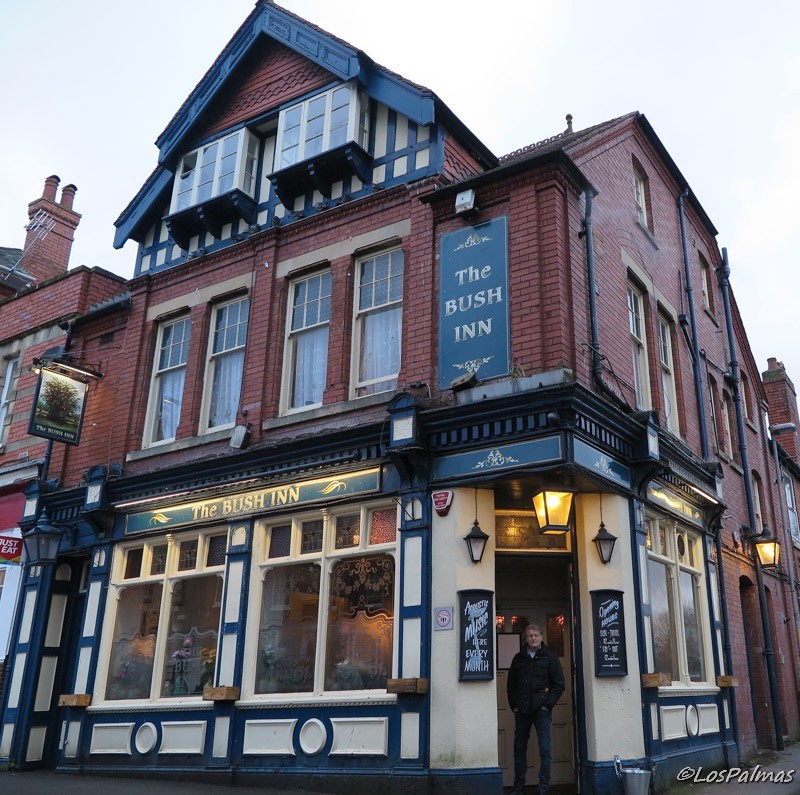 Pub the Bush Inn en Worcester Inglaterra