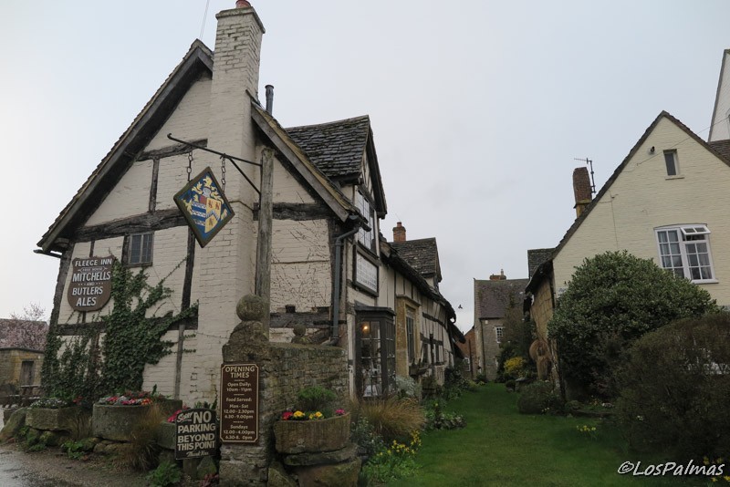 pub the Fleece Inn Bretforton Cotswolds England Inglaterra Inghilterra