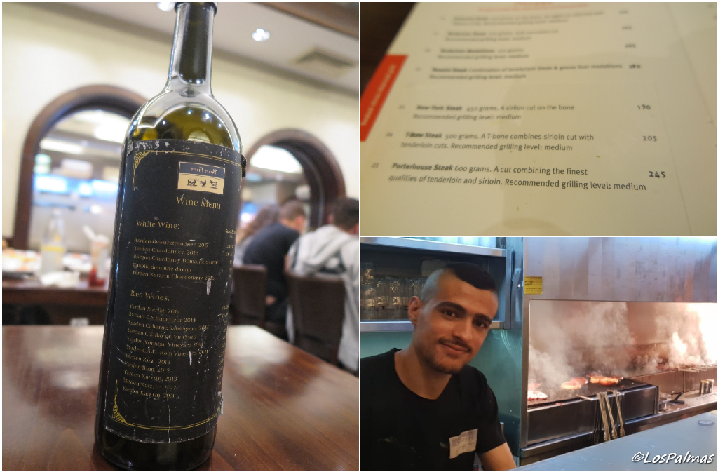 Comer y beber en Tel Aviv. Carne