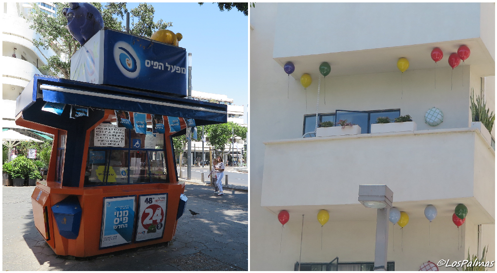 Detalles callejeros de Tel Aviv