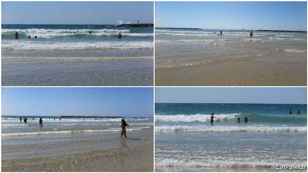 Playa Tel Aviv Israel mar beach
