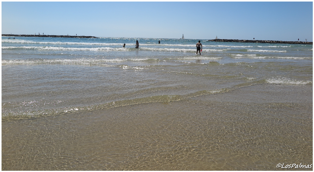 Playa Tel Aviv Israel mar beach