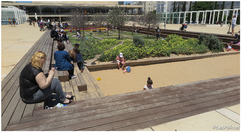 Parque urbano en Tel Aviv
