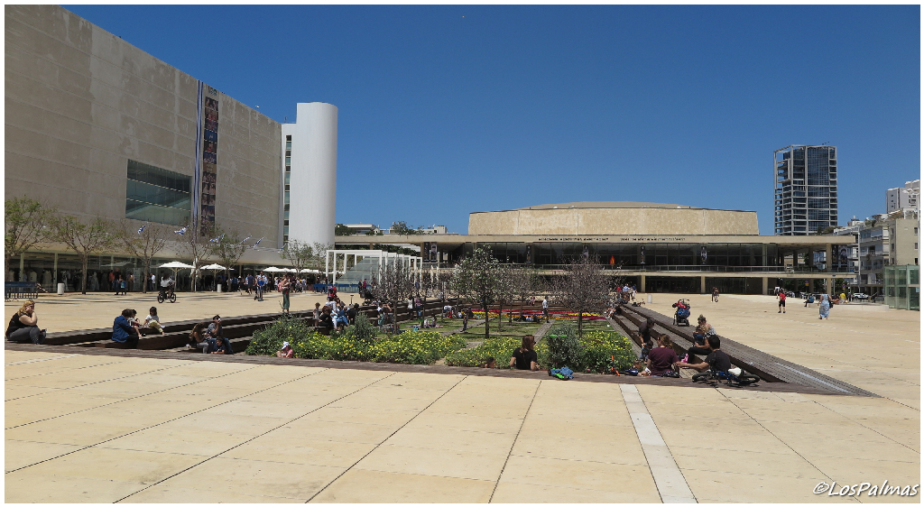 Parque urbano en Tel Aviv