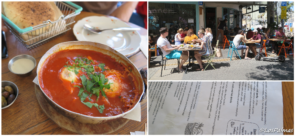 Shakshuka desayuno en amalia cafe tel aviv tlv israel israele breakfast colazione