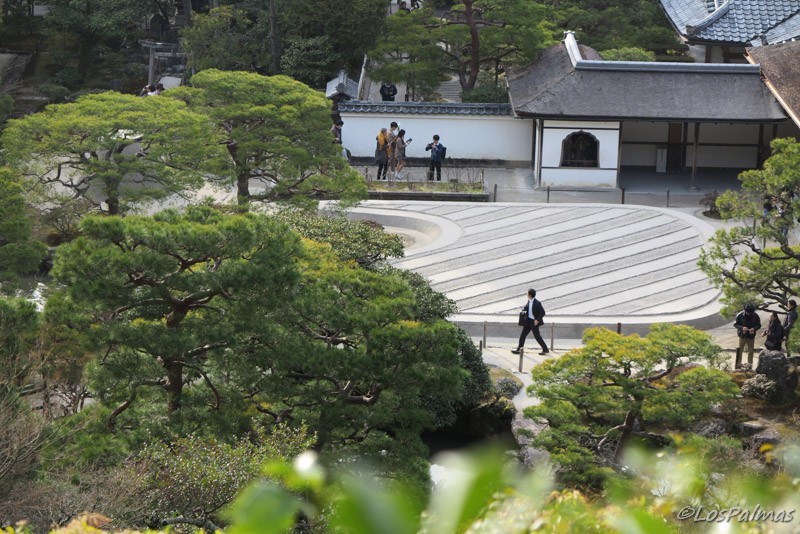 Jardín del Pabellón de Plata de Kioto Kyoto