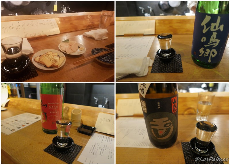 Ibushigin Kazuya comer y beber en Kioto. Kyoto sake bar