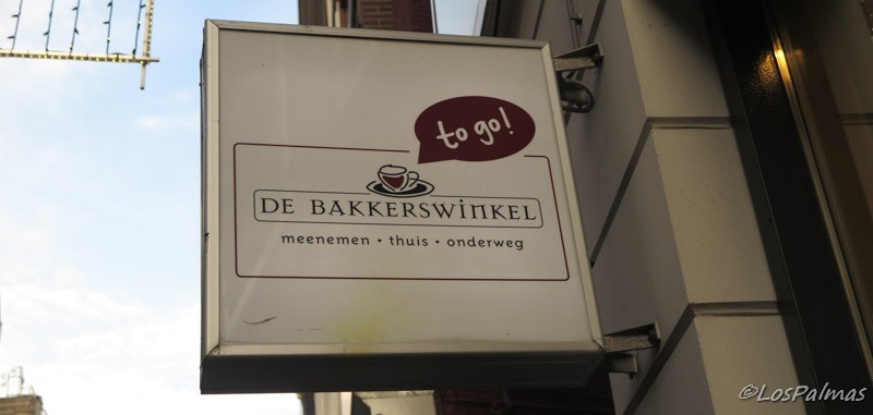 Aquí está el  De Bakkerswinkel to go en Amsterdam