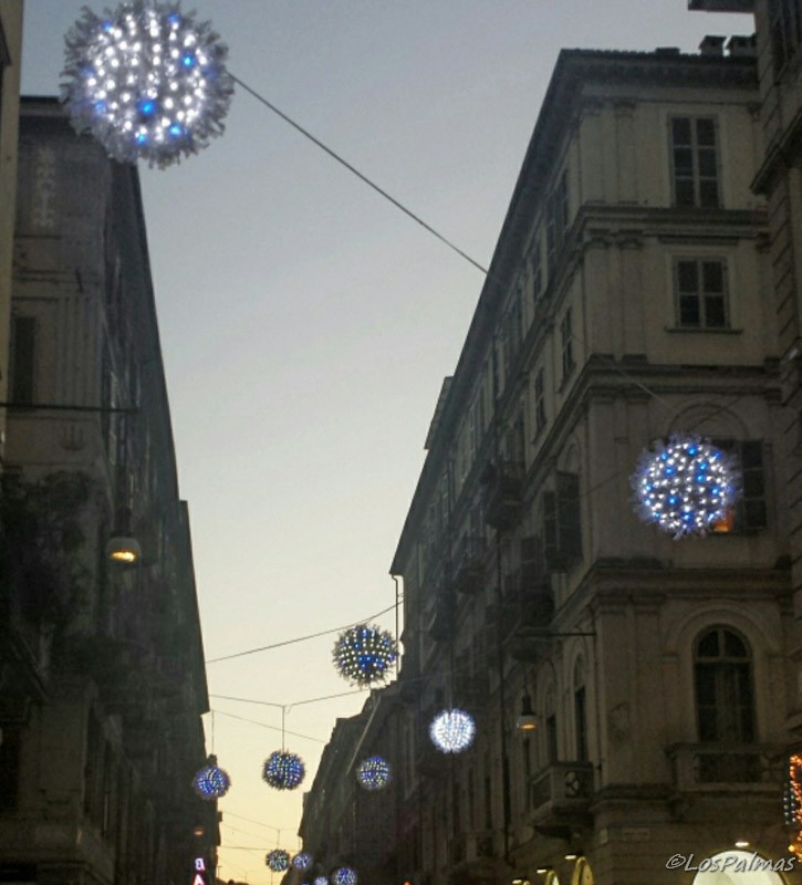 via Po - Luci d'artista - Torino Turin