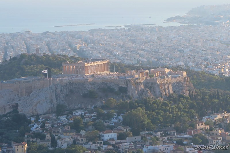 La Acrópolis desde la colina Licabeto  - Atenas - Atene - Athens