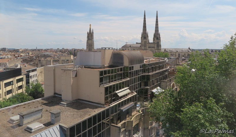 Catedral desde El bar de Mama Shelter de Burdeos - Bordeaux