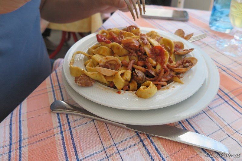 Pasta Trattoria Rispoli Pogerola Amalfi Italia