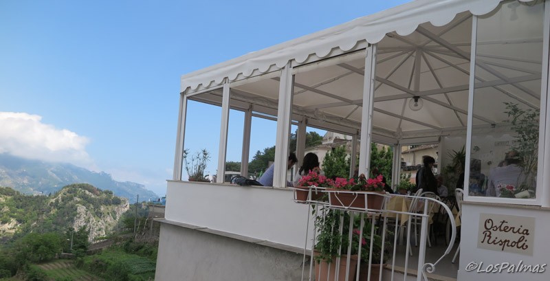 Terraza Trattoria Rispoli Pogerola Amalfi Italia