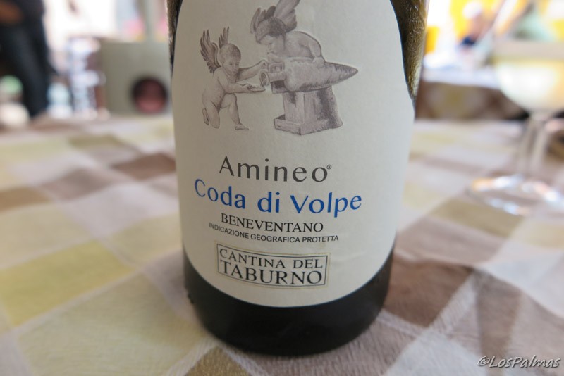 Vino campano Coda di Volpe Eughenes Termini Italia
