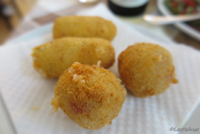 Crecchè y arancini Eughenes Termini Italy Italia