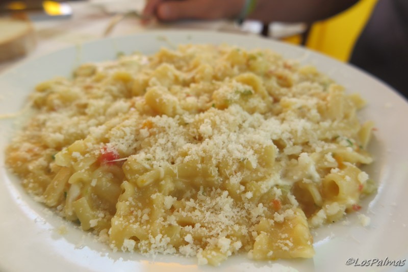 Pasta con patata Eughenes Termini Italia Italy