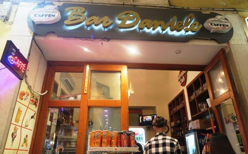Bar Daniele en Sorrento