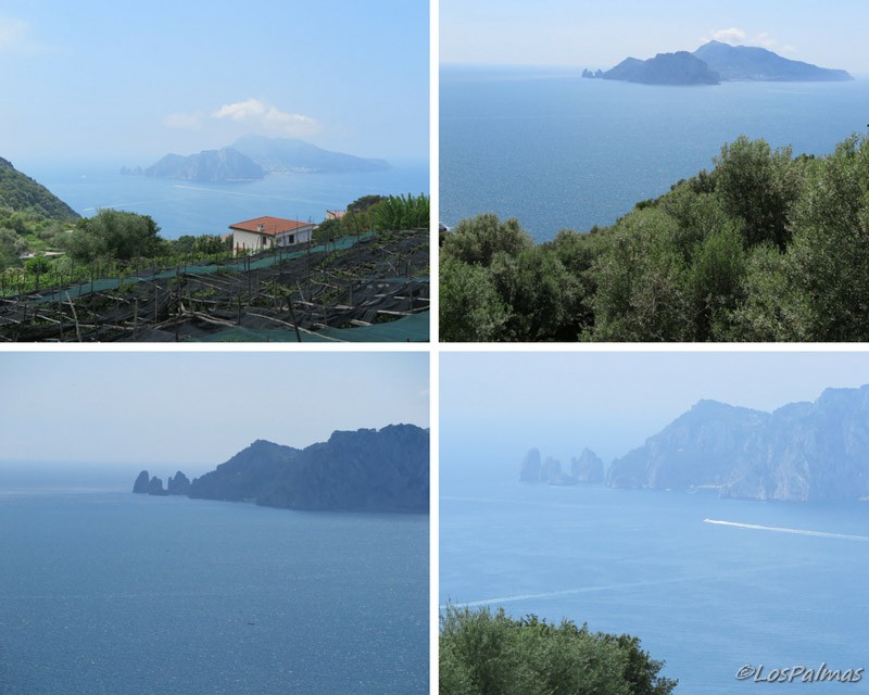 Capri e i faraglioni da Termini - Massa Lubrense Italia Italy