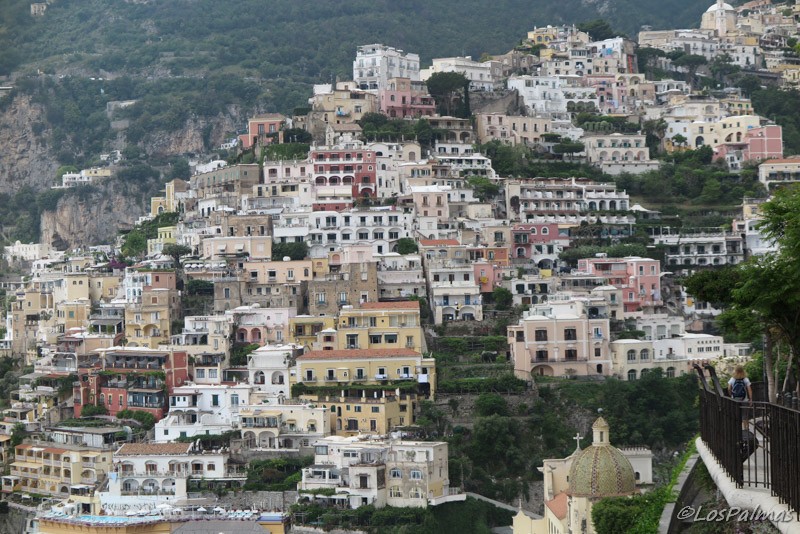 Vista de Positano Italia
