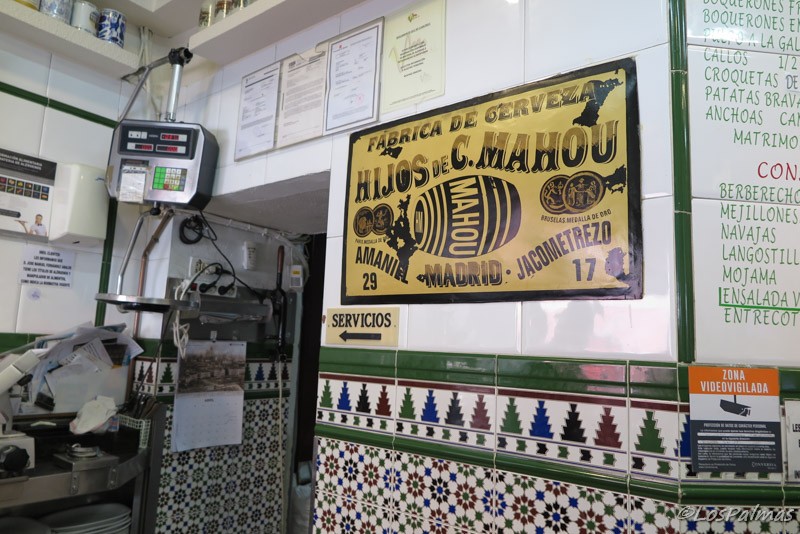 Cervecería Bar Alonso Madrid Mahou