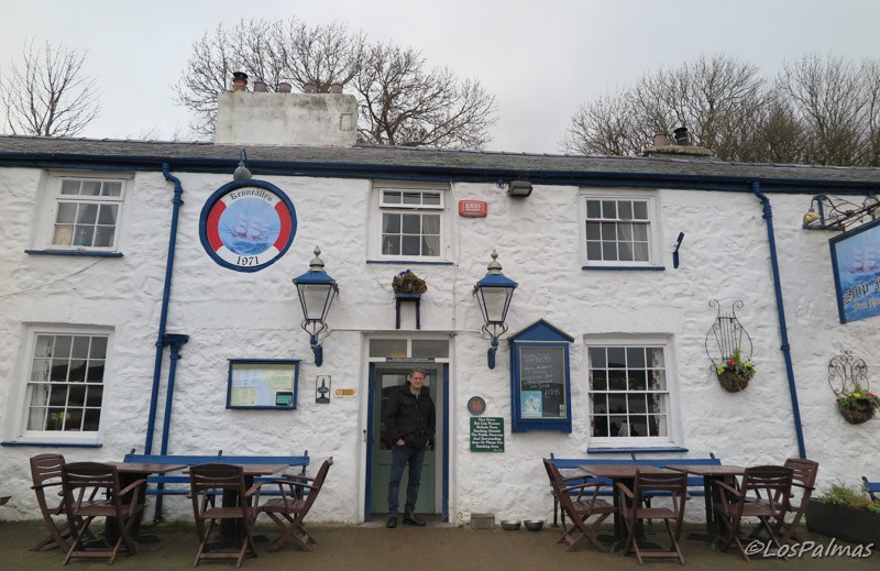 el pub Ship Inn en Red Wharf Bay Anglesey Gales