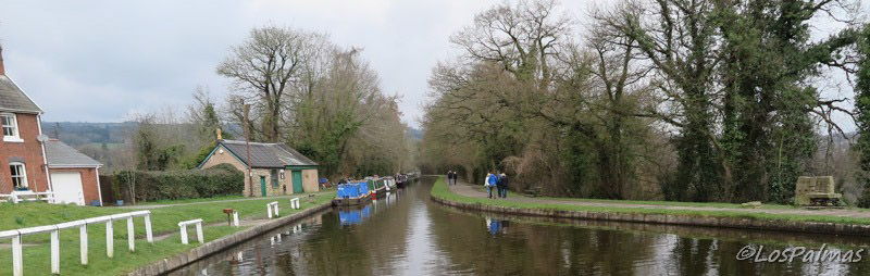 Pontcysyllte canal y acueducto cerca de Llangollen
