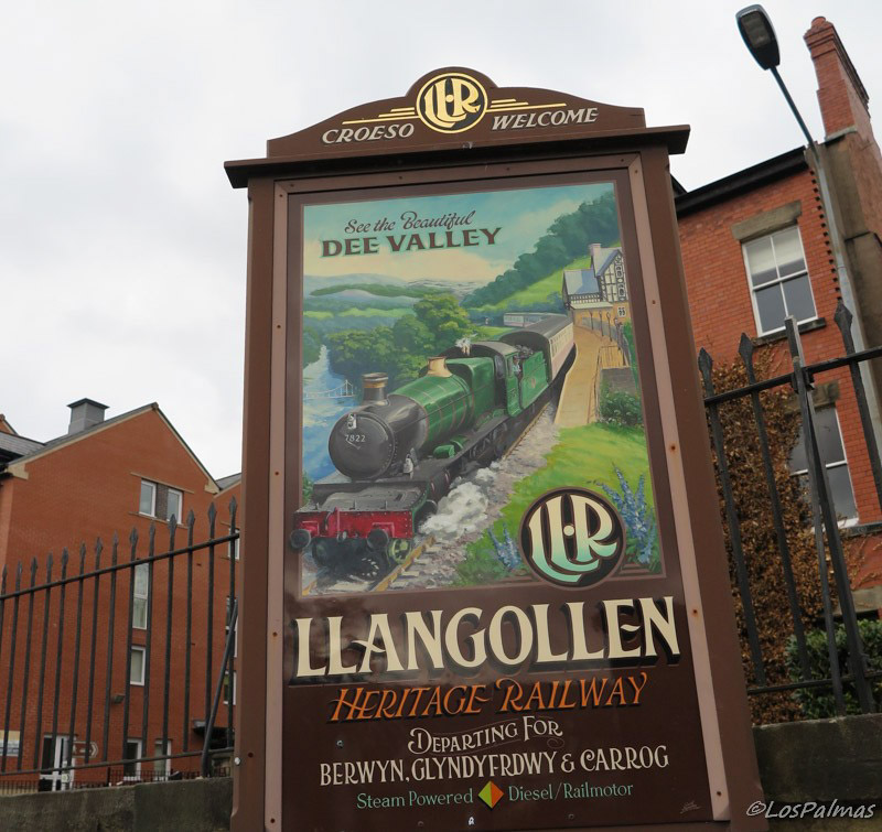 Estación de Llangonen Wales Gales Galles