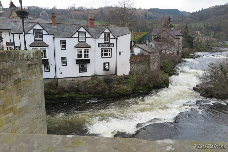 Río Dee Llangonen Wales Gales Galles