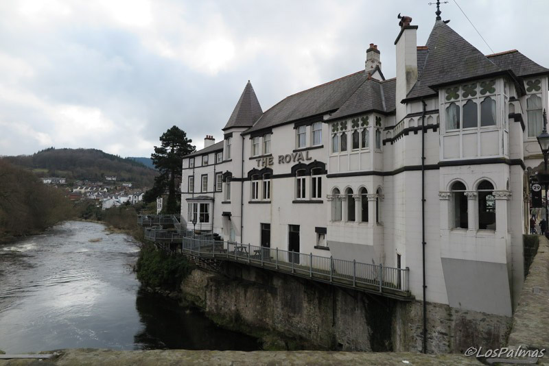 Río Dee Llangonen Wales Gales Galles