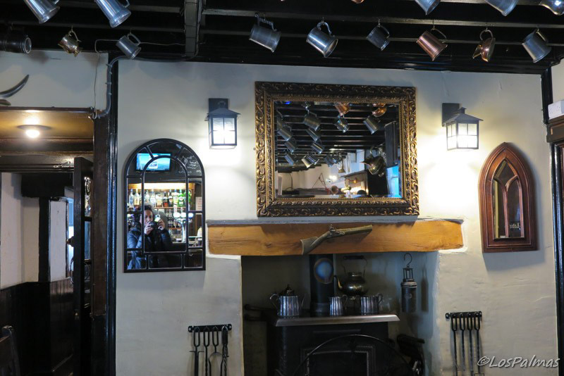 Pub the Crown Inn en Corwen Wales Gales Galles