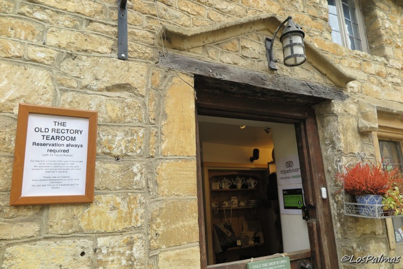The Old Rectory tea room en Castle Combe