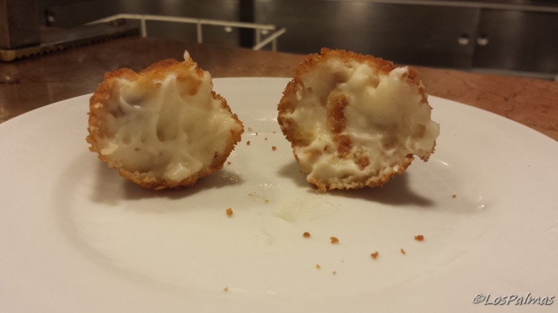 Fabulosas croquetas de jamón en Casa Manolo de Madrid