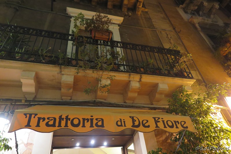 Trattoria Fiore Catania Sicilia