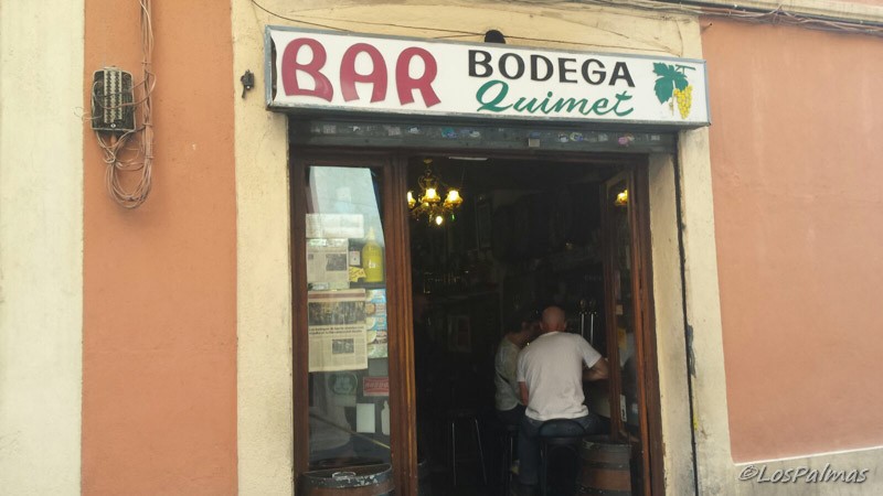 Bar Bodega Quimet en el Barrio de Gracia de Barcelona