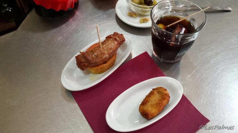 Platillos en Bodega Quimet
