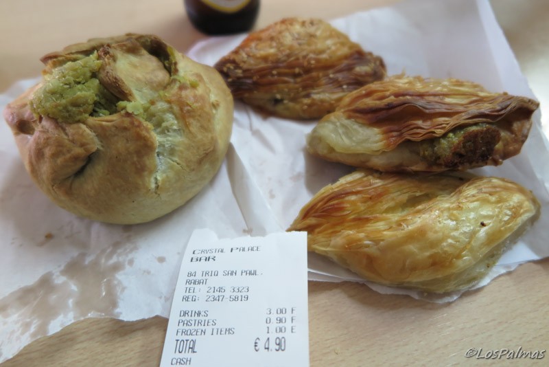 Precios super baratos para comer en Rabat, Malta