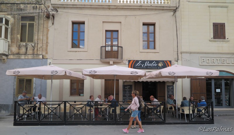 Aspecto exterior del Crystal Palace en Rabat, Malta
