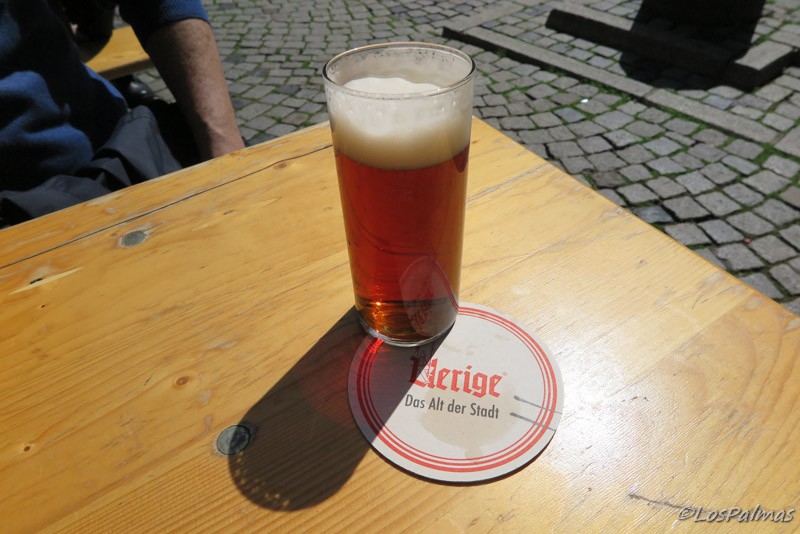 Beer Altbier in Uerige Brewery Düsseldorf