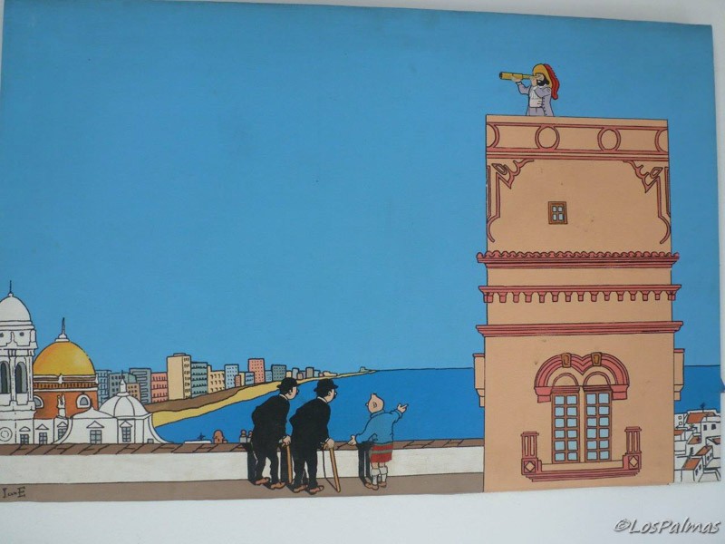 Tintin en Tavira