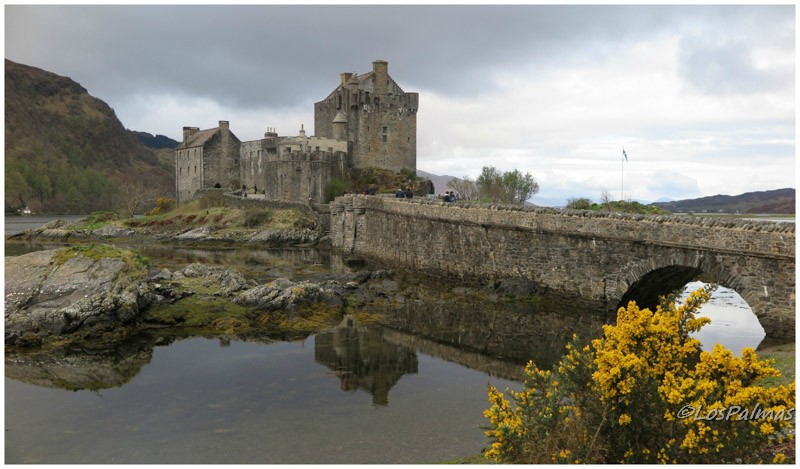 Castillo Castle Elian Donan Scotland
