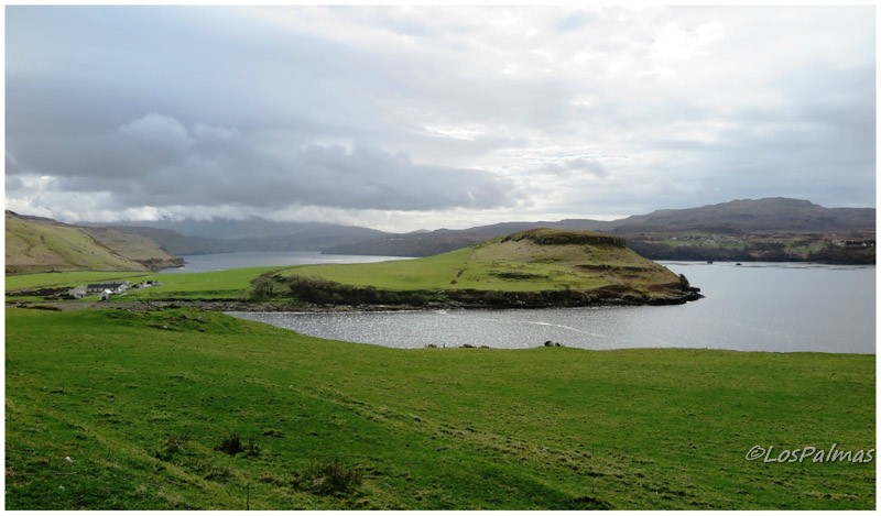 Paisaje Isla de Skye Escocia