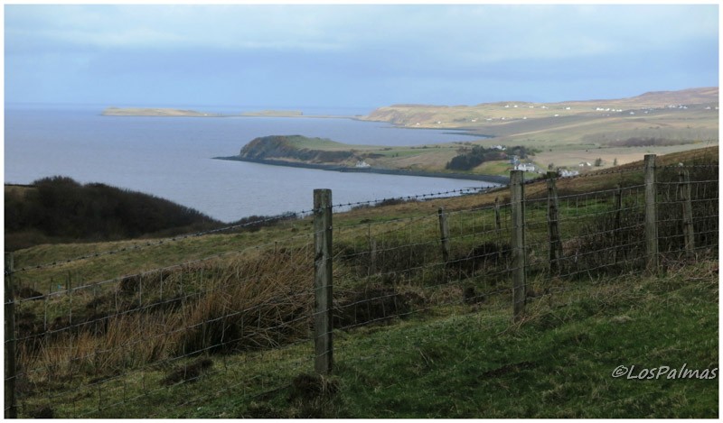 Costa en la Isla de Skye en Escocia
