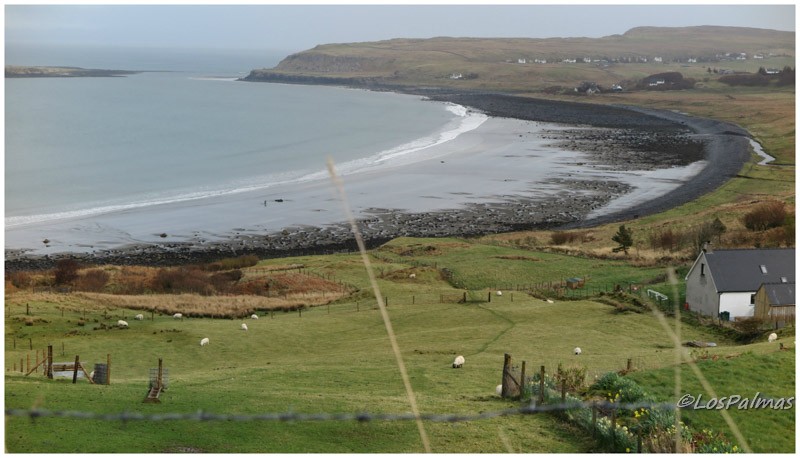 Staffin bahía Escocia